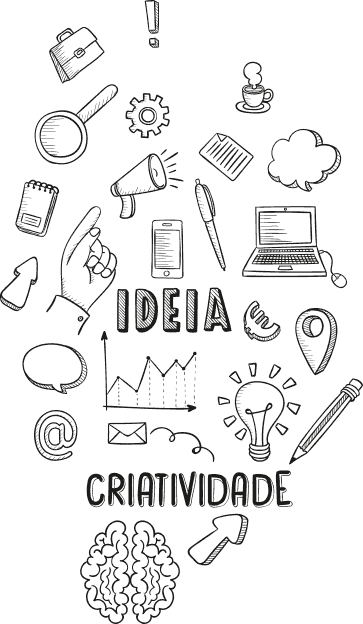 Esboçar ideias e criatividades
