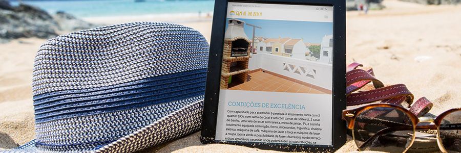 Case Study Gem At The Beach: Site WordPress de turismo local 